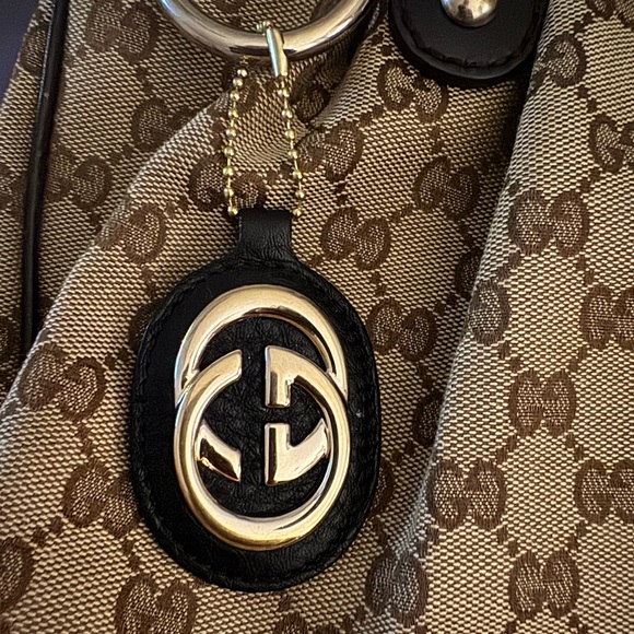 Authentic Gucci Tote (with keychain, pictured). - Picture 2 of 14
